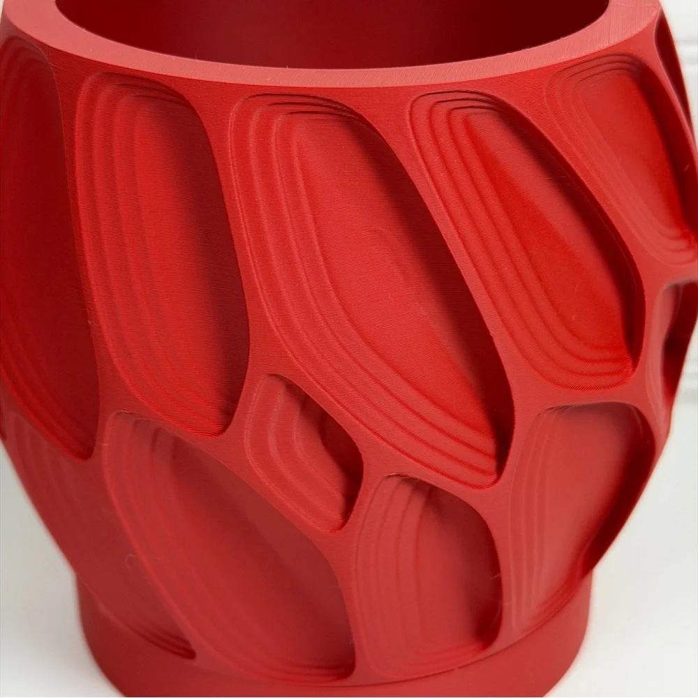 Ringo Planter Pot, Indoor Flower Pot, Tabletop Planter, Organic Texture